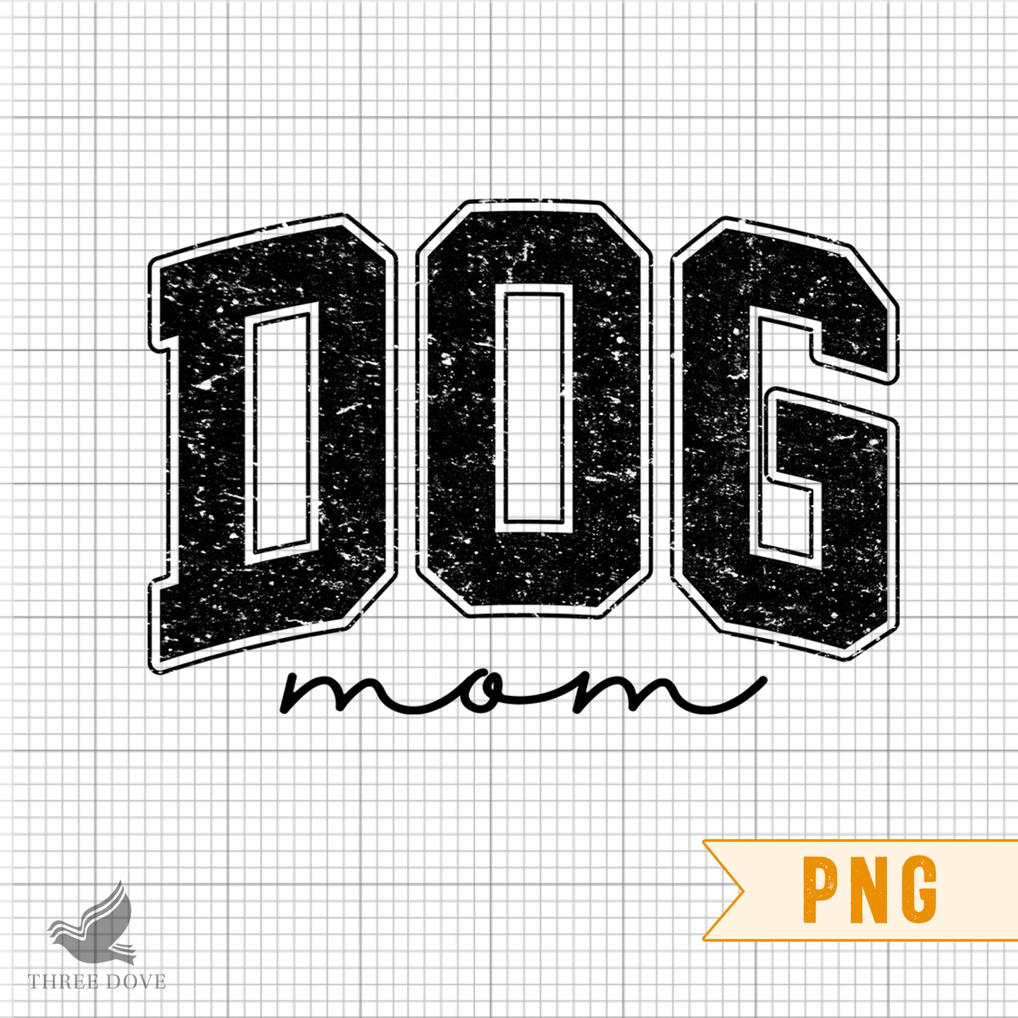 retro dog mom varsity sublimation png