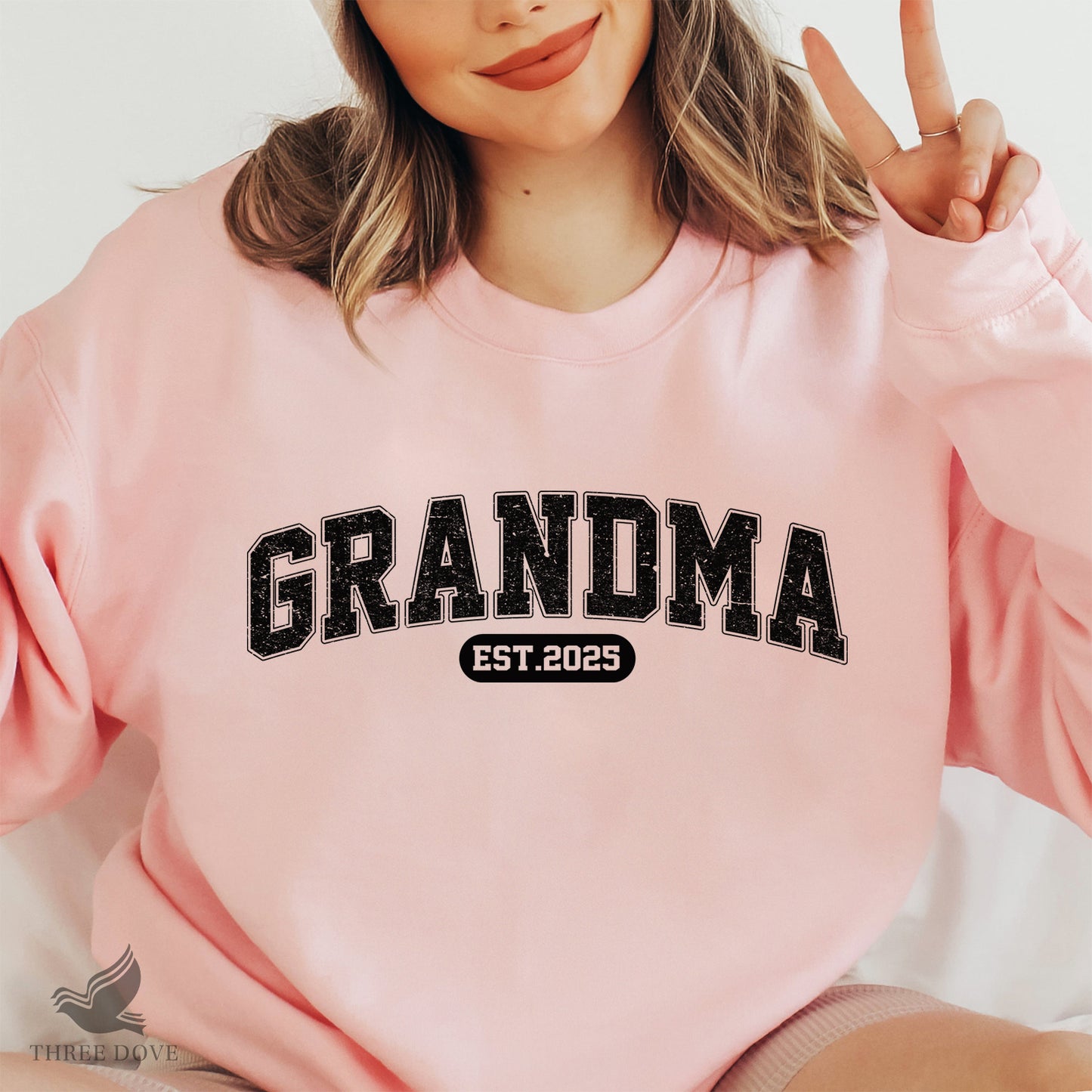 retro grandma est.2025 varsity sublimation png