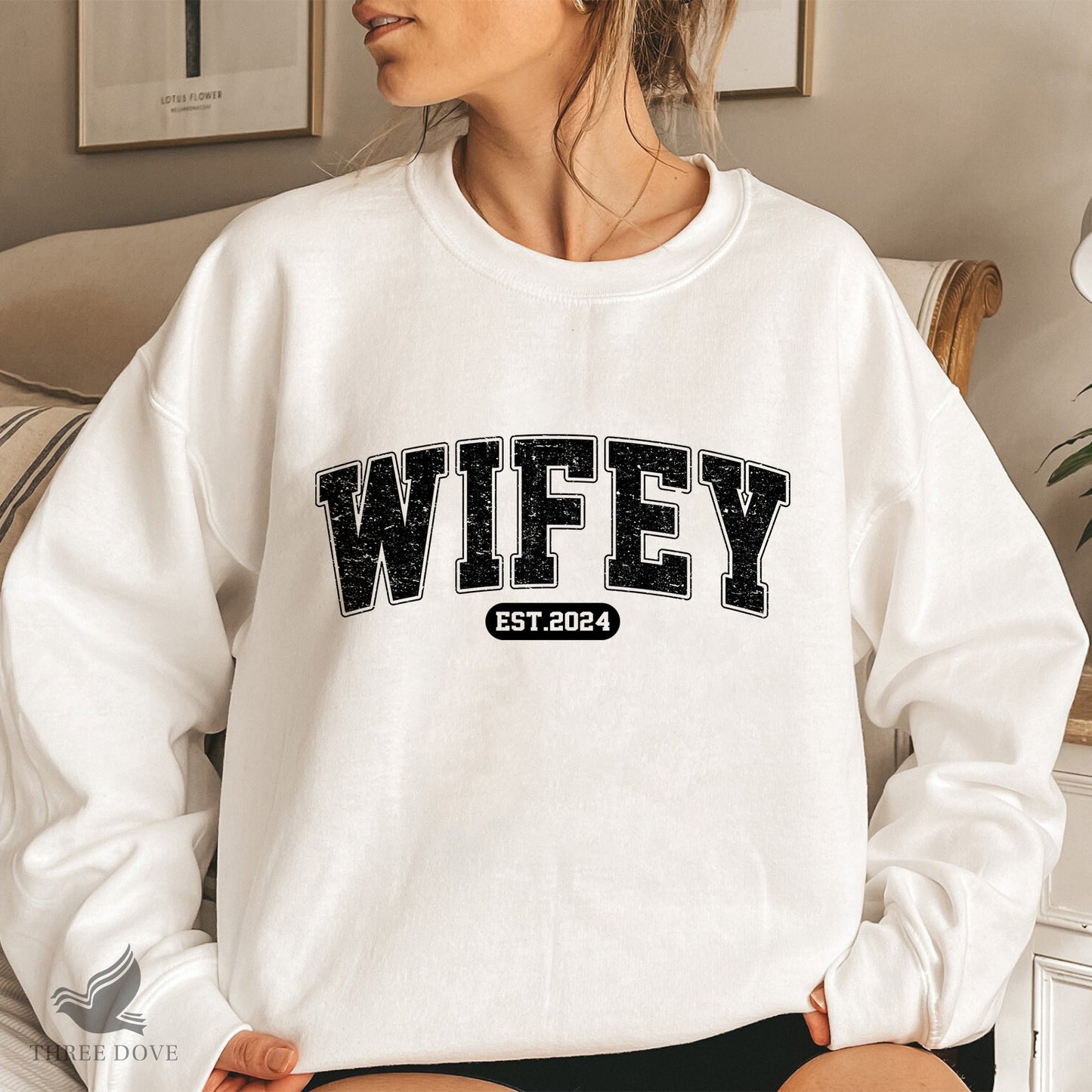 retro wifey est.2024 varsity sublimation png