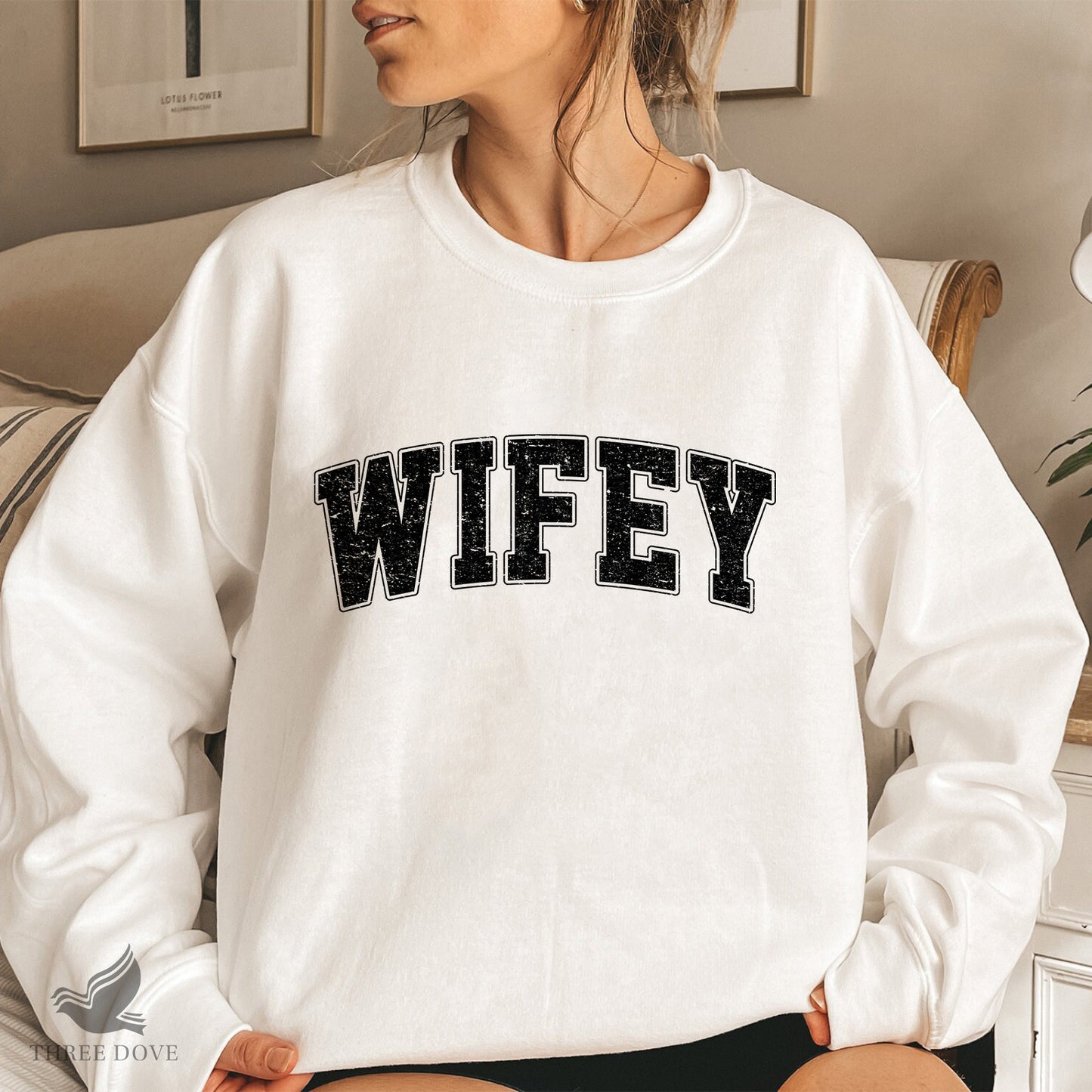 retro wifey varsity sublimation png