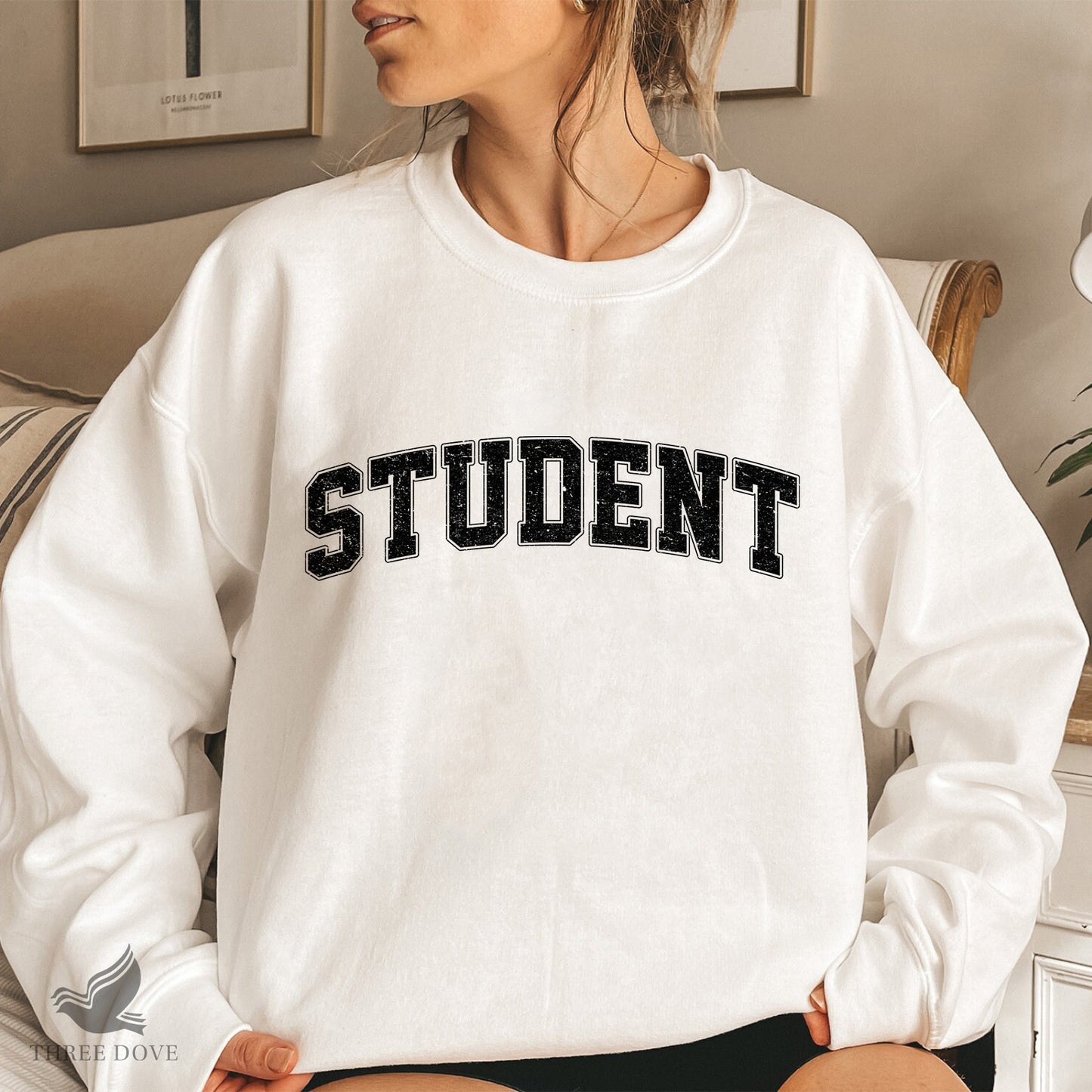 retro student varsity sublimation png