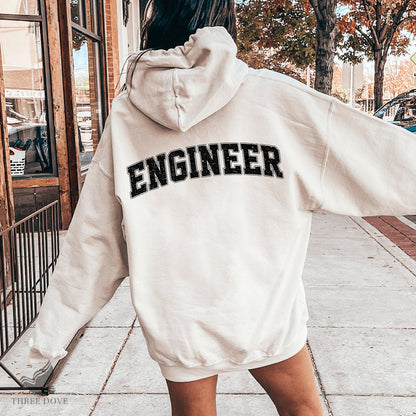 Retro Engineer Varsity Sublimation PNG