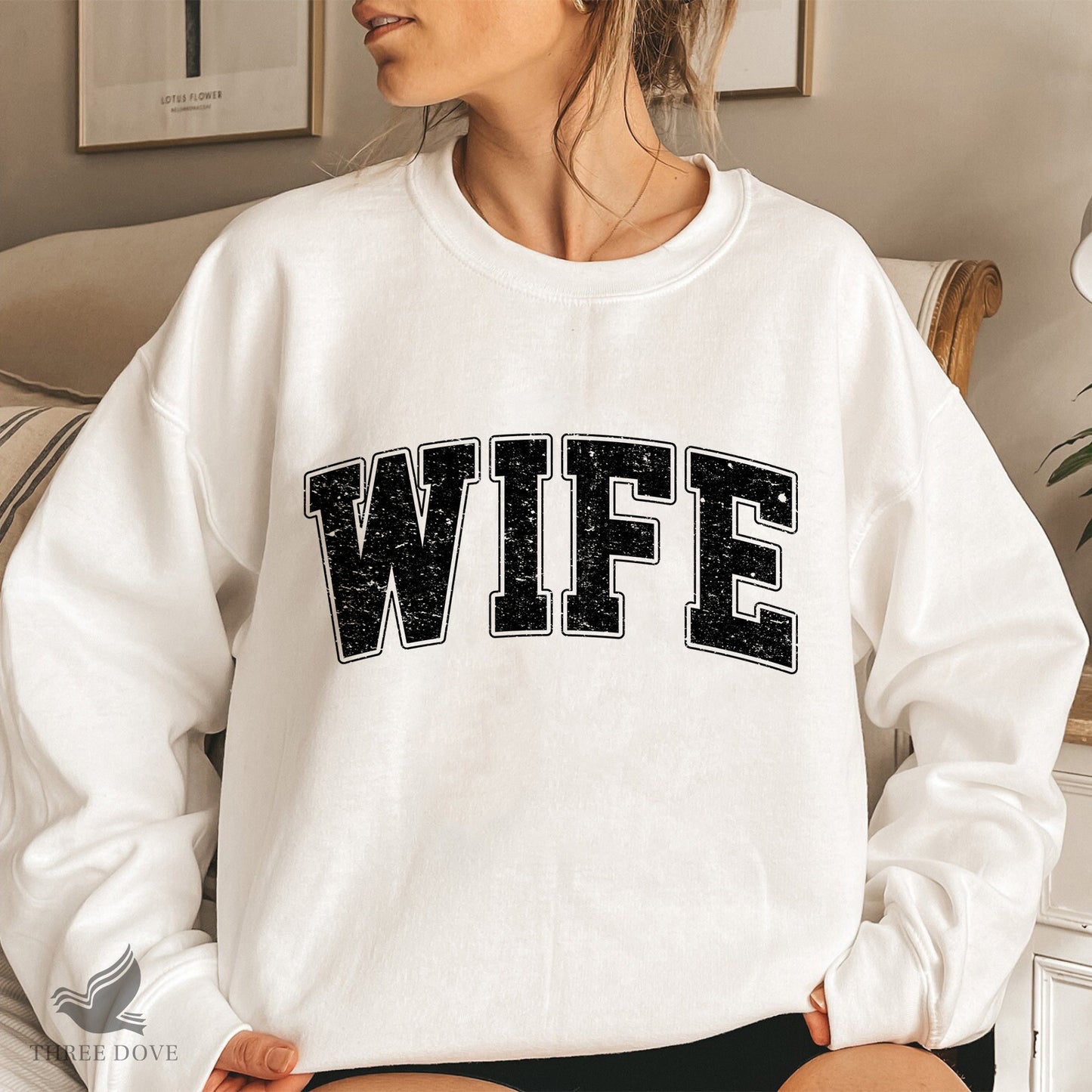 retro wife varsity sublimation png