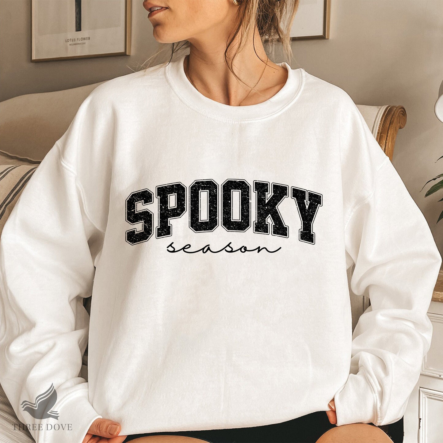 spooky season varsity sublimation png