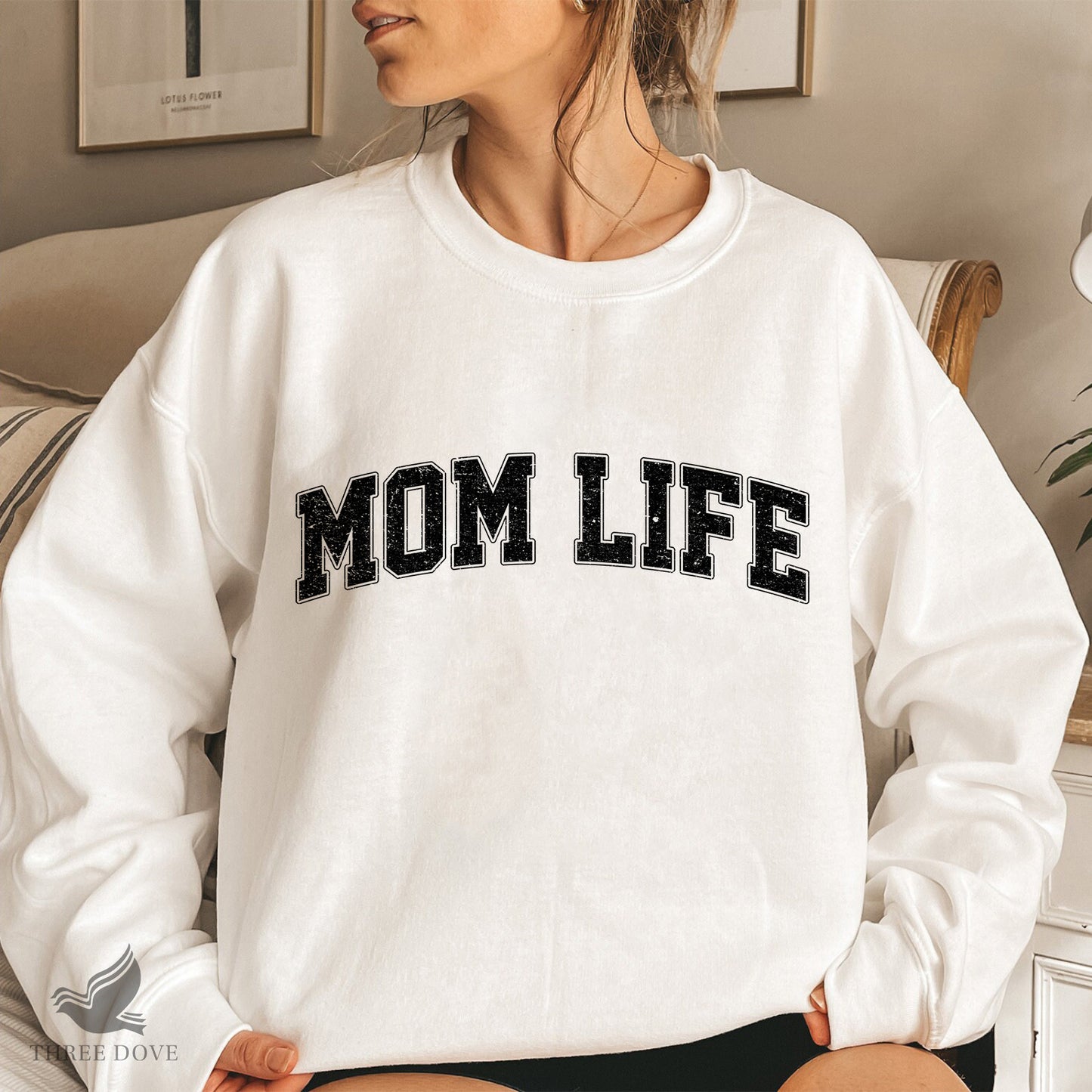 retro mom life varsity sublimation png