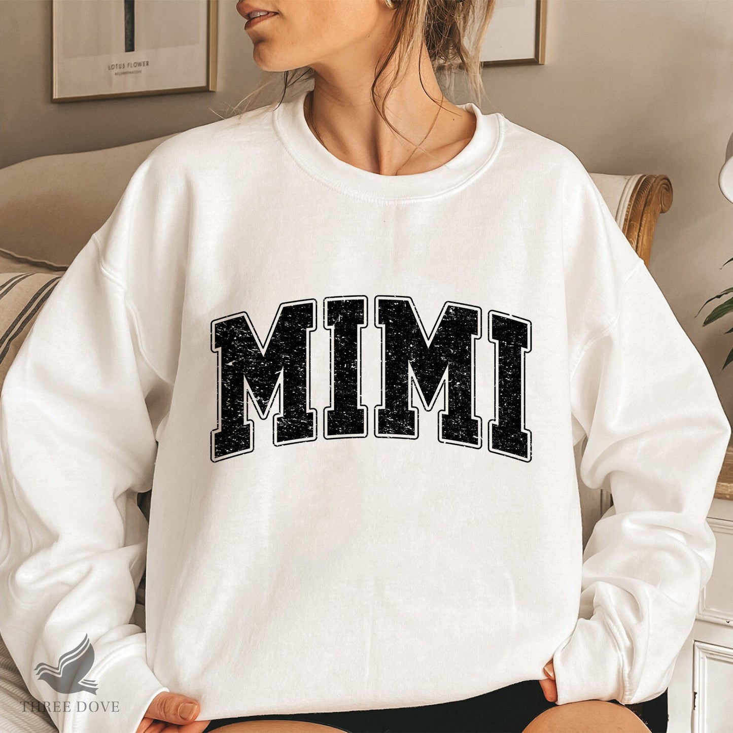 retro mimi varsity sublimation png