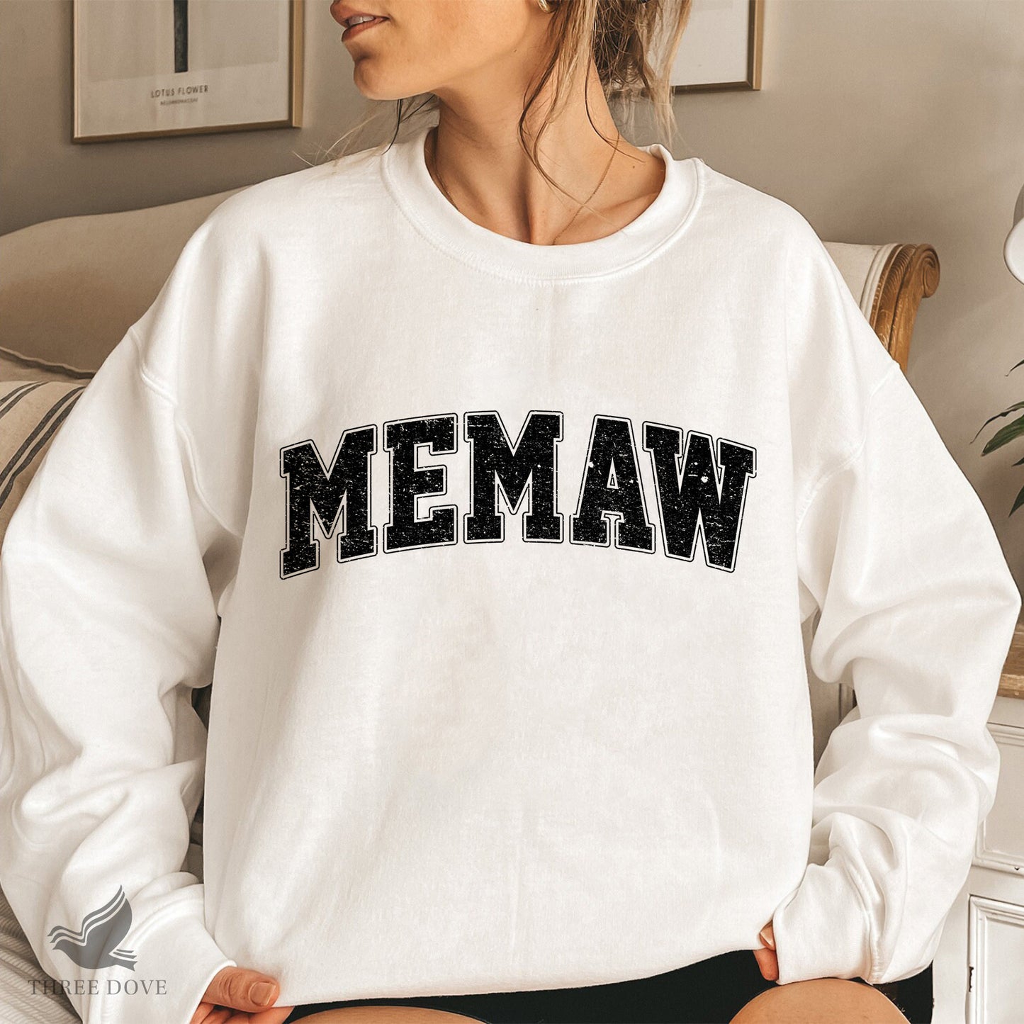 retro memaw varsity sublimation png