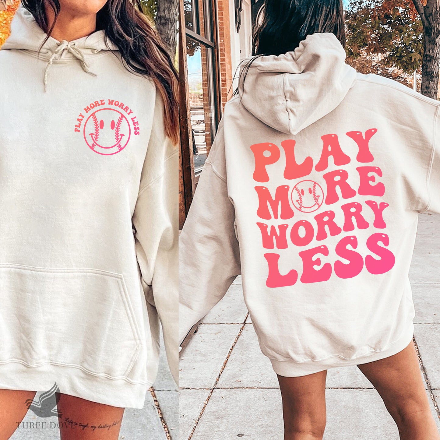 play more worry less wavy svg