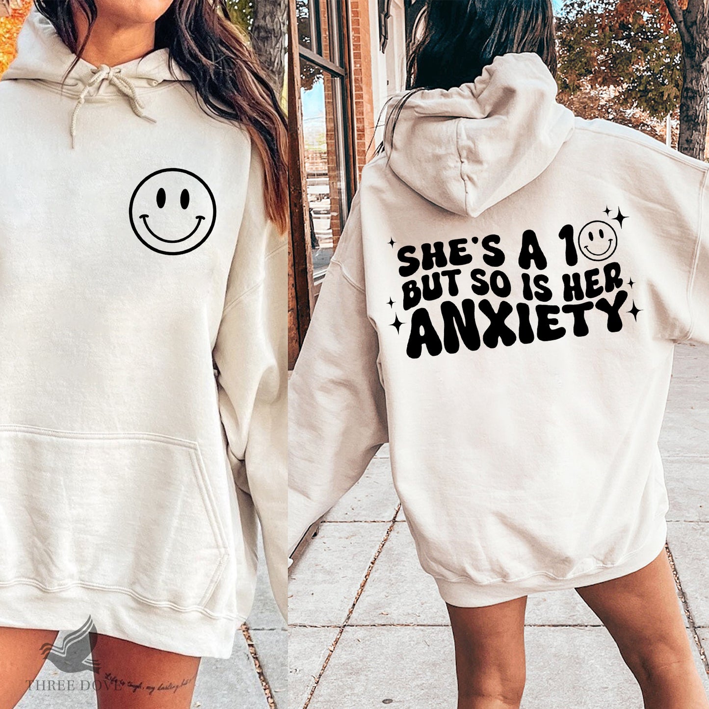 she is a 10 but so is her anxiety retro wavy svg