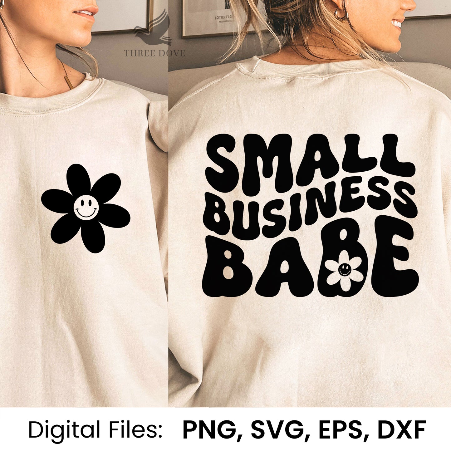 small business babe retro wavy svg