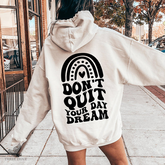 Don't quit your day dream Wavy SVG