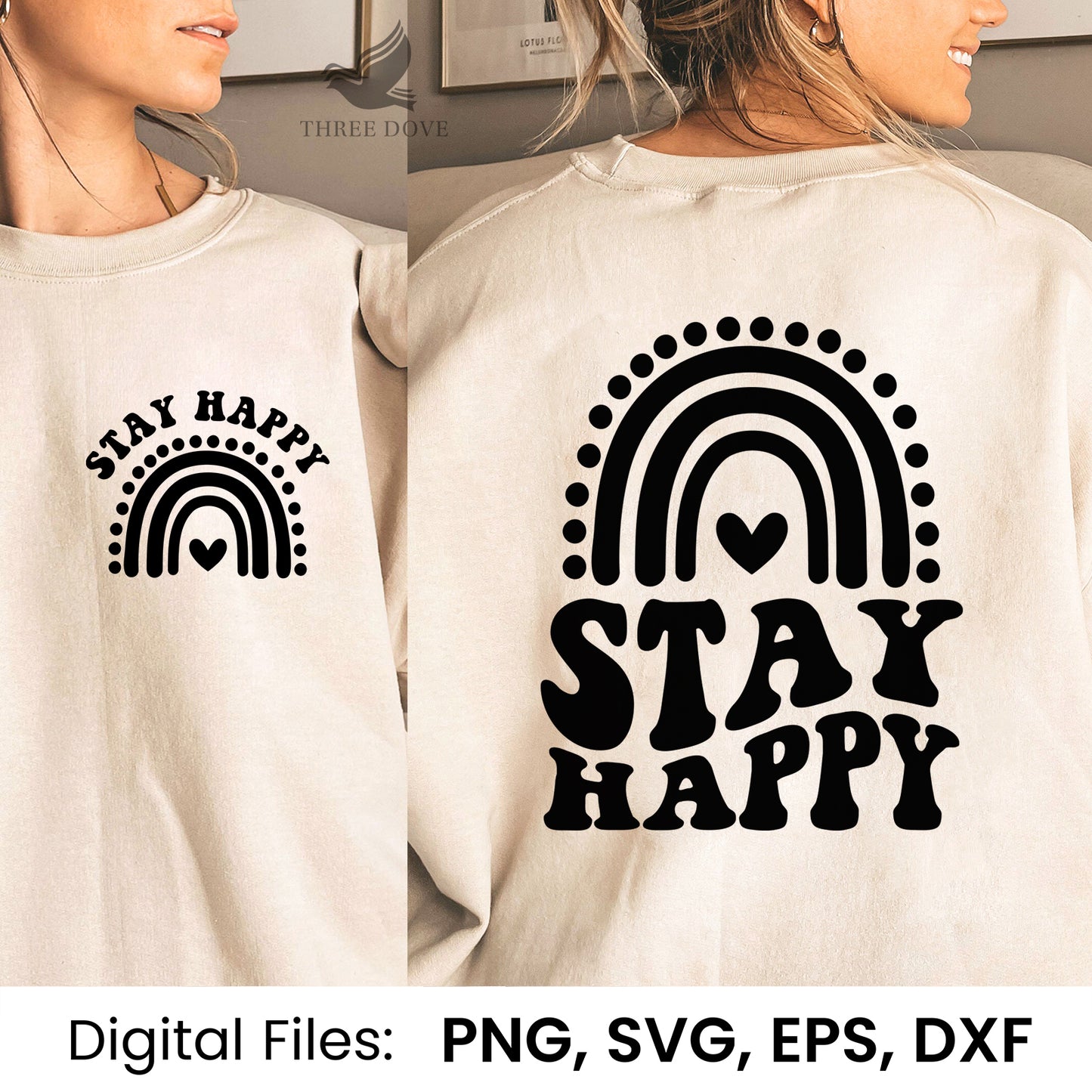 stay happy wavy svg_2