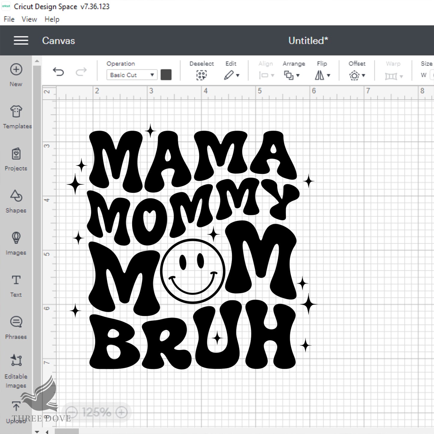 mama mom mommy bruh retro wavy svg