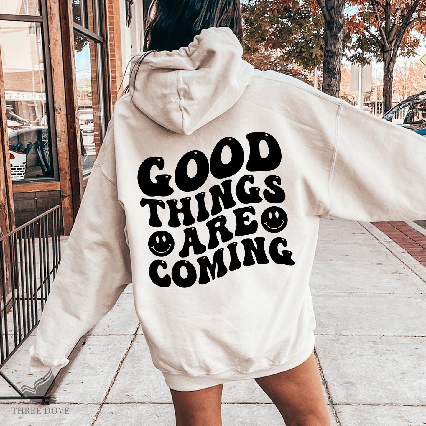 good things are coming retro wavy svg