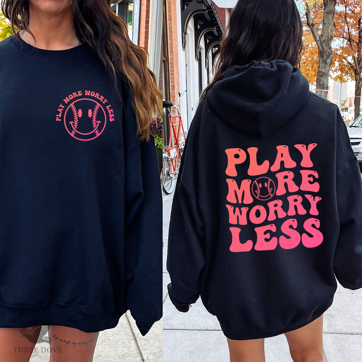 play more worry less wavy svg