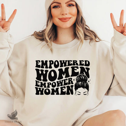 Empowered Women Empower Women Retro Wavy SVG