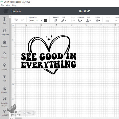 See good in everything Retro Wavy SVG