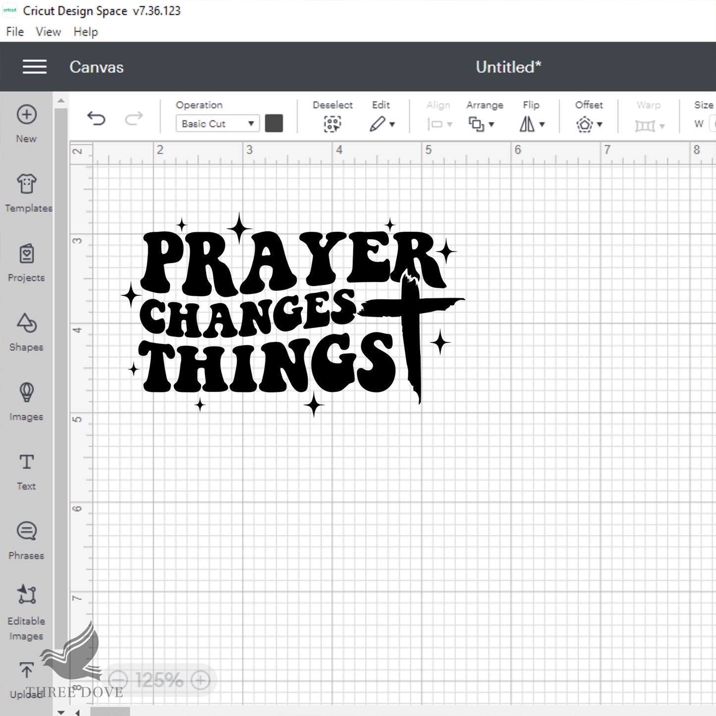 prayer changes things retro wavy svg