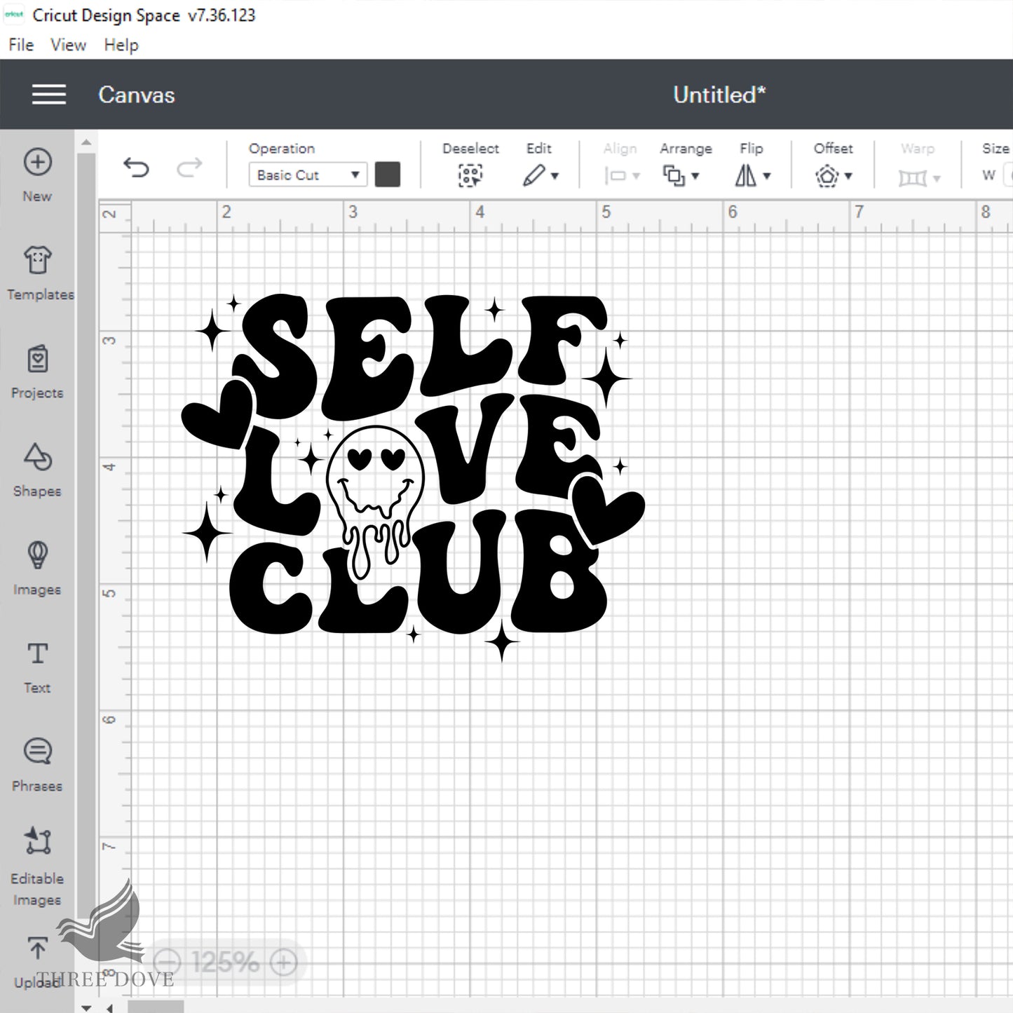 self love club retro wavy svg