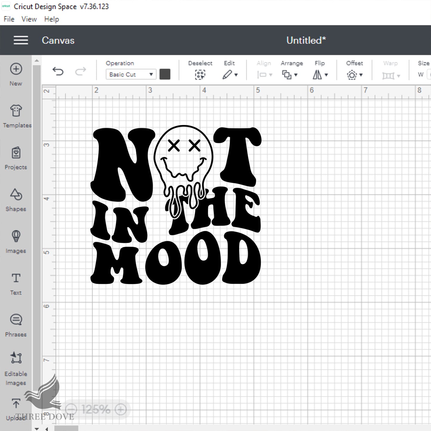 not in the moos retro wavy svg