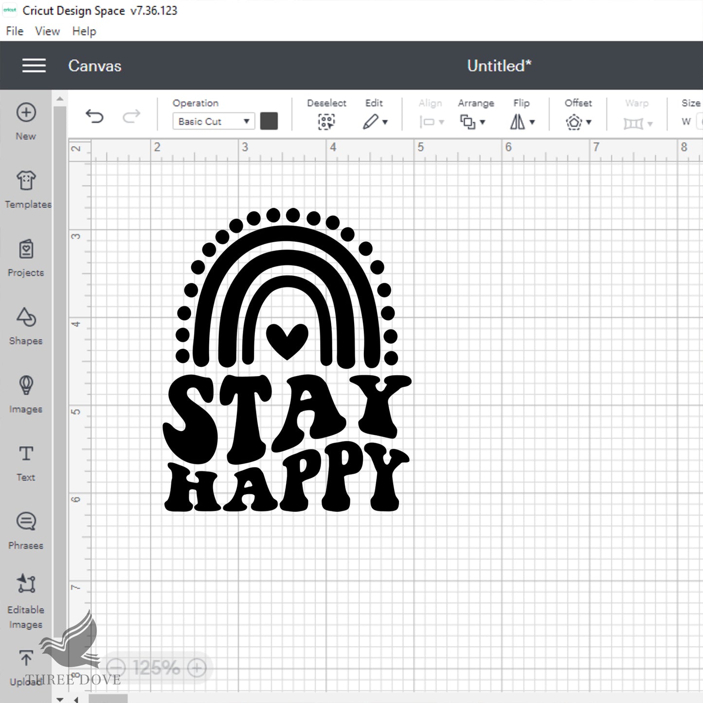 stay happy wavy svg_2