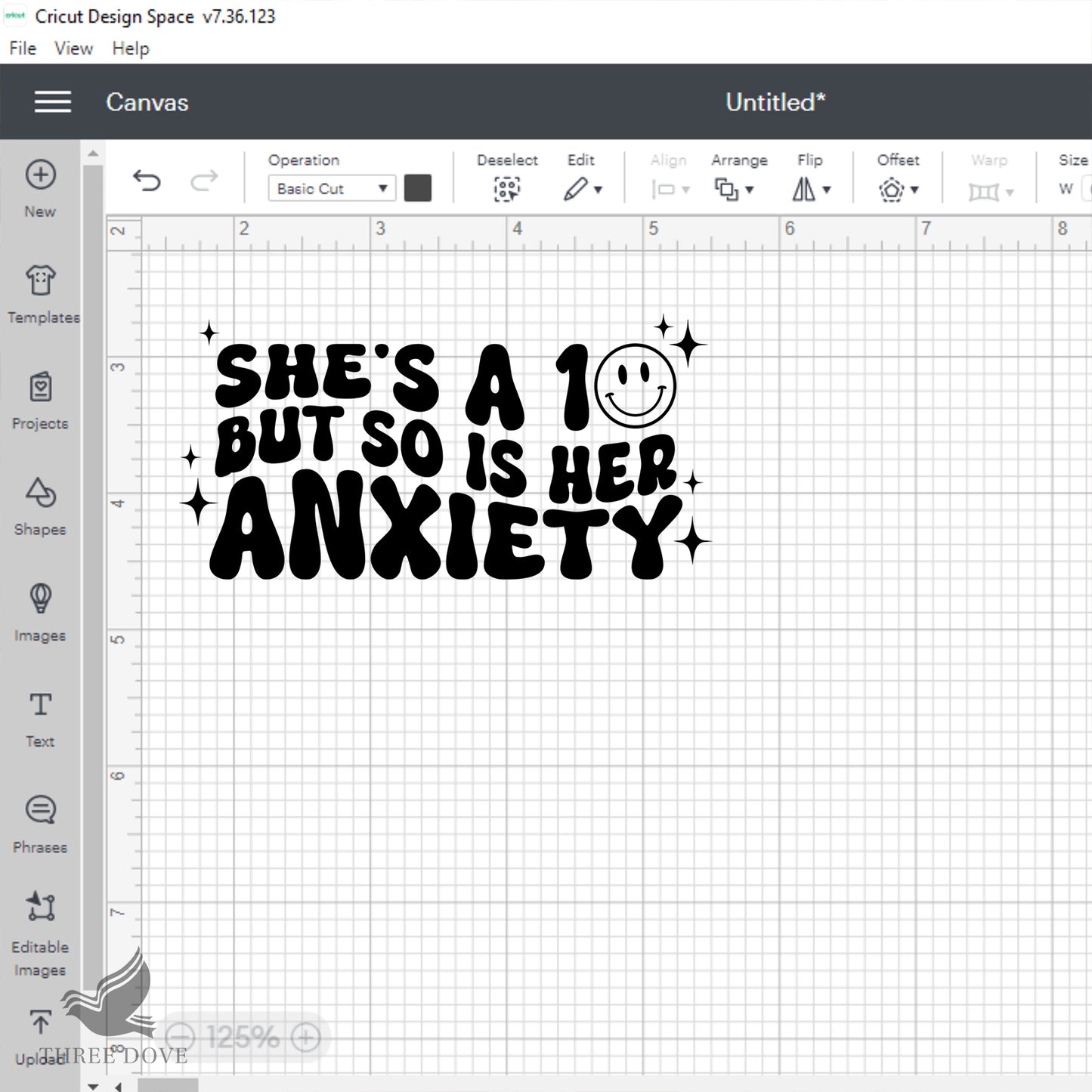 she is a 10 but so is her anxiety retro wavy svg