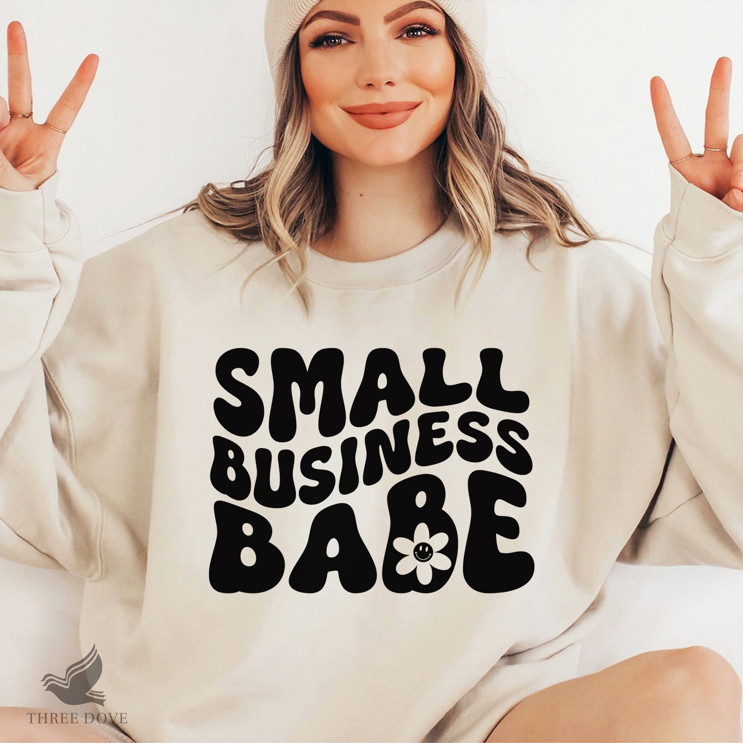 small business babe retro wavy svg