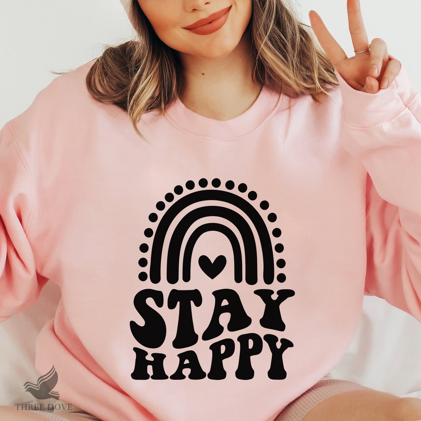 stay happy wavy svg_2