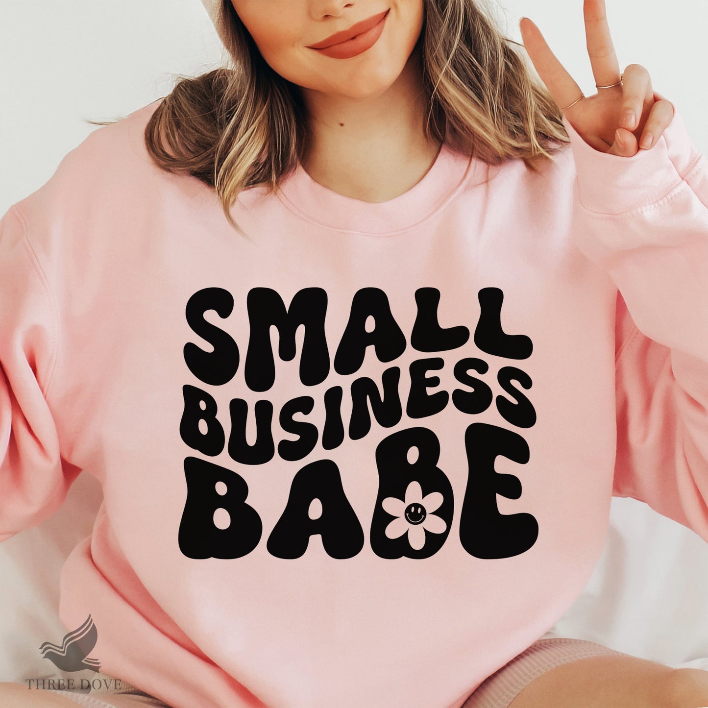 small business babe retro wavy svg