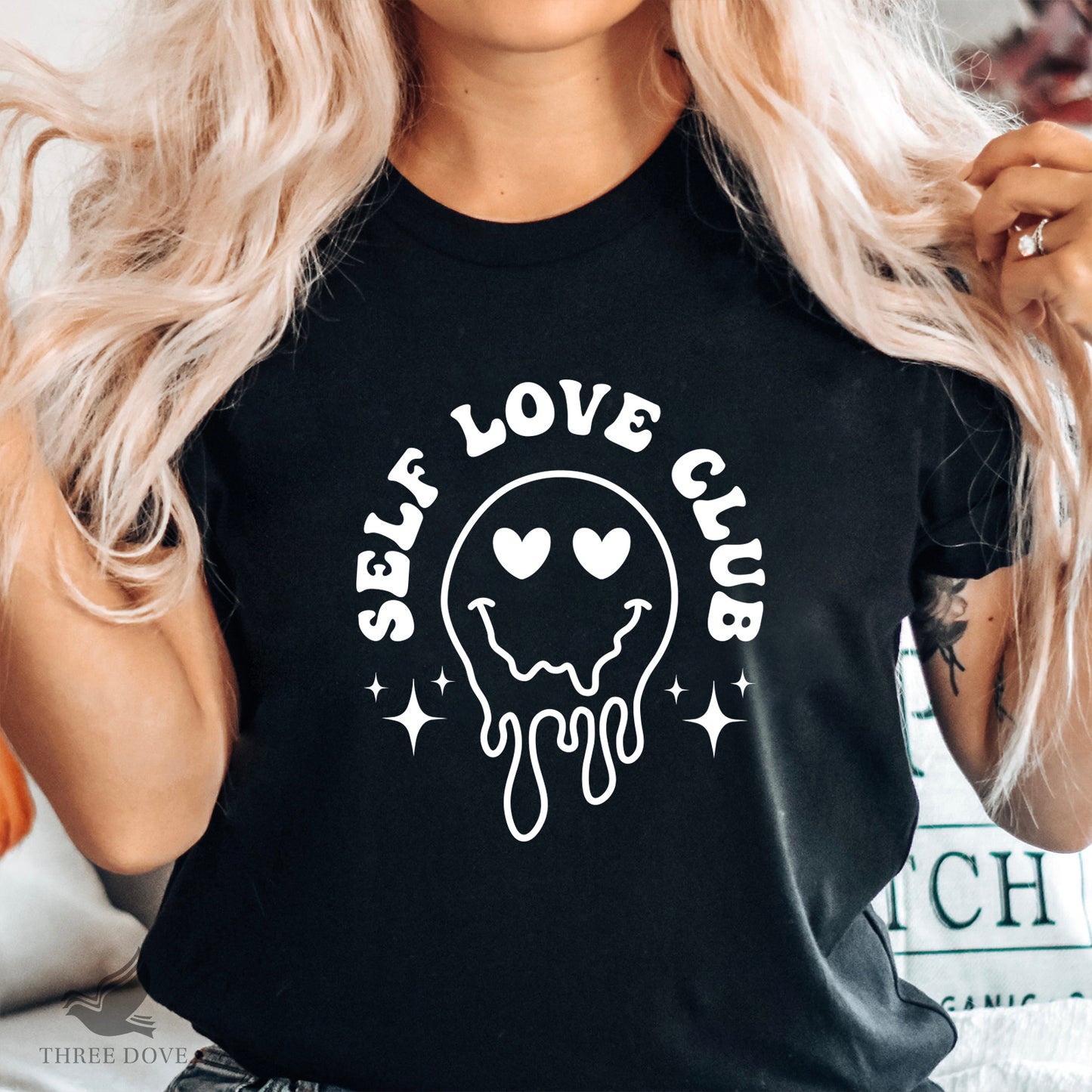 self love club retro wavy svg