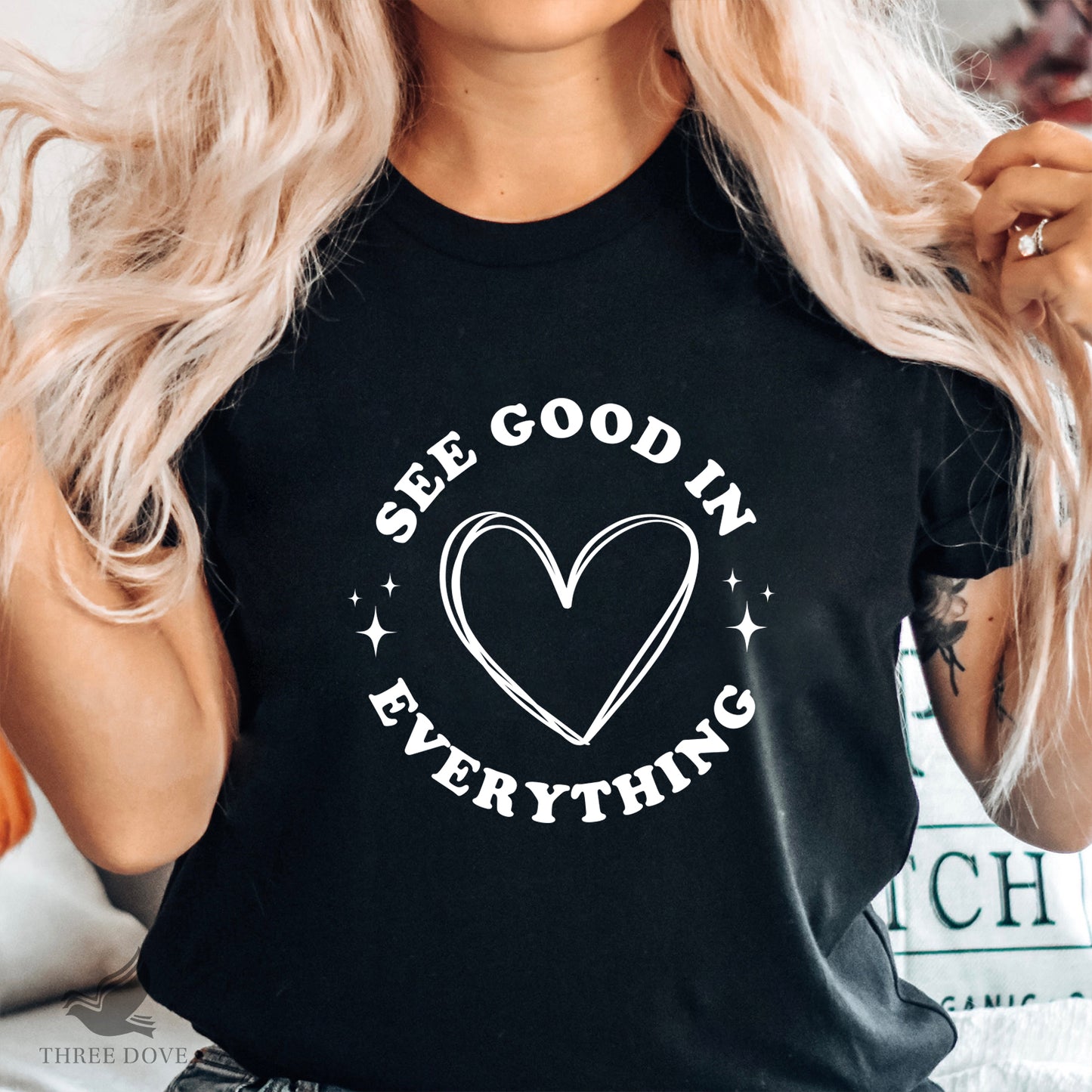 see good in everything retro wavy svg