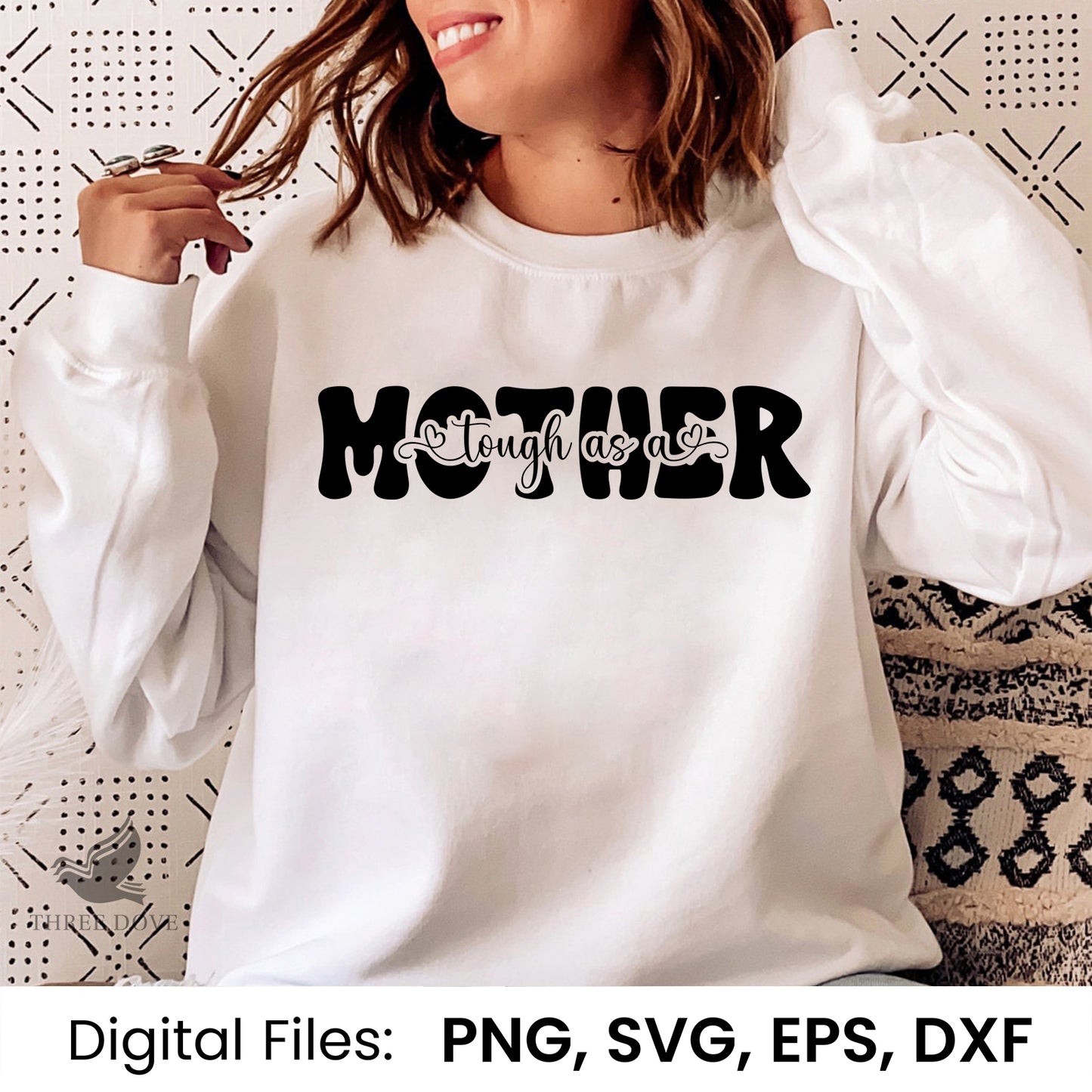 tough as a mother svg