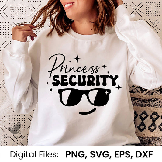 Princess Security SVG