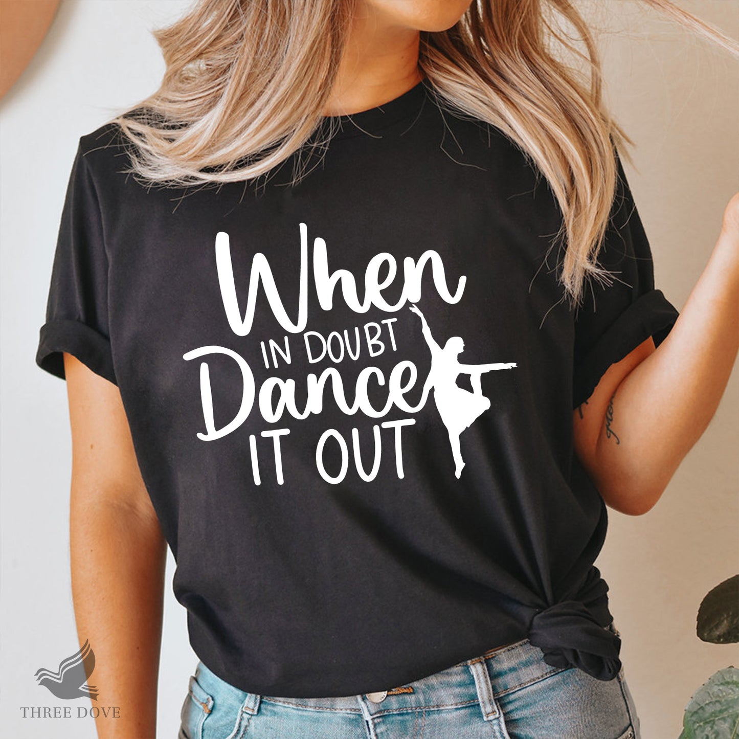 when in doubt dance it out svg