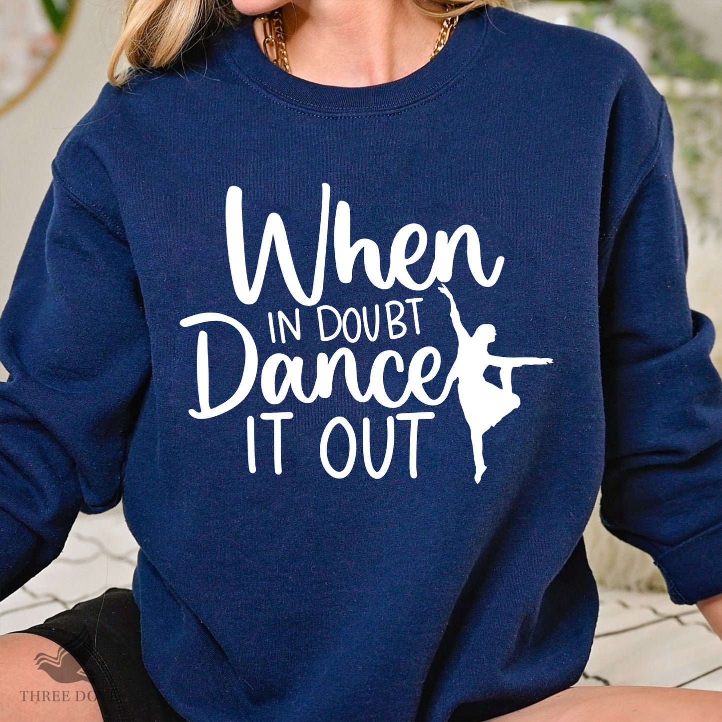 when in doubt dance it out svg