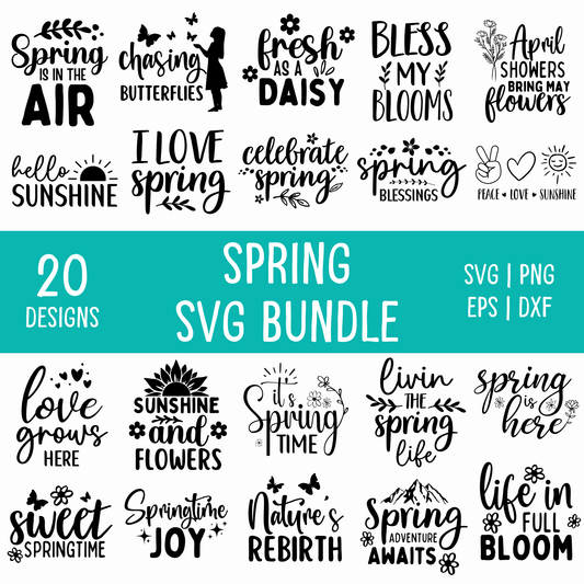 Spring SVG Bundle