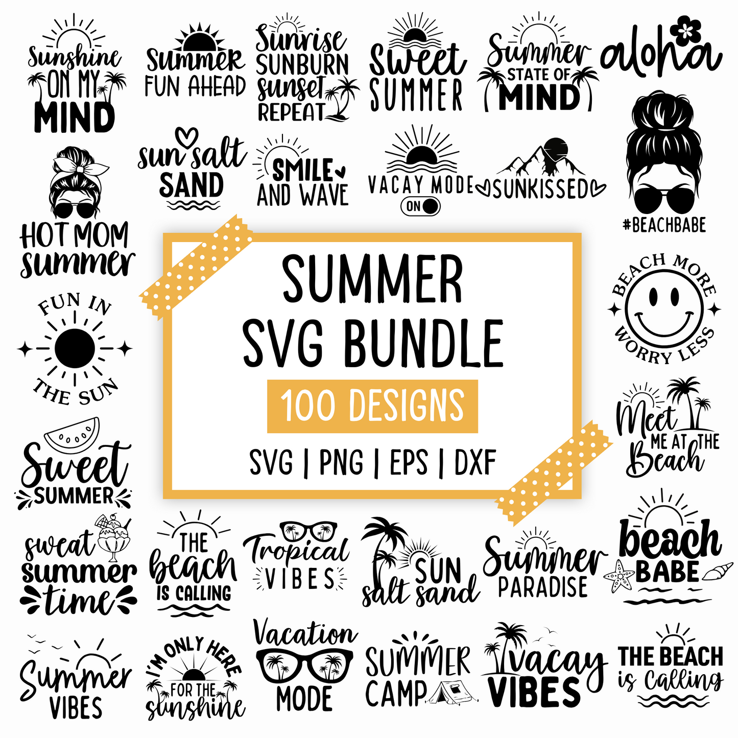 summer svg mega bundle