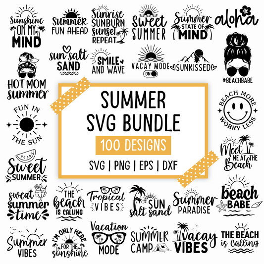 Summer SVG Mega Bundle