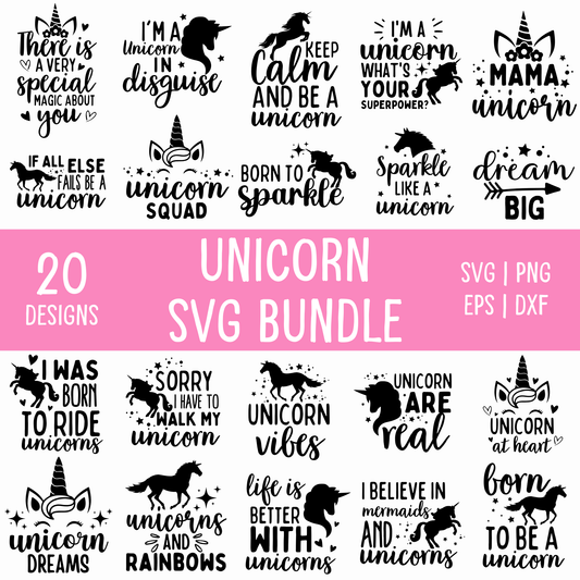 Unicorn SVG Bundle