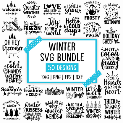 Winter SVG Bundle