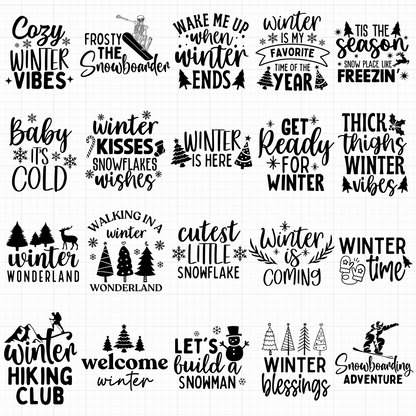 Winter SVG Bundle