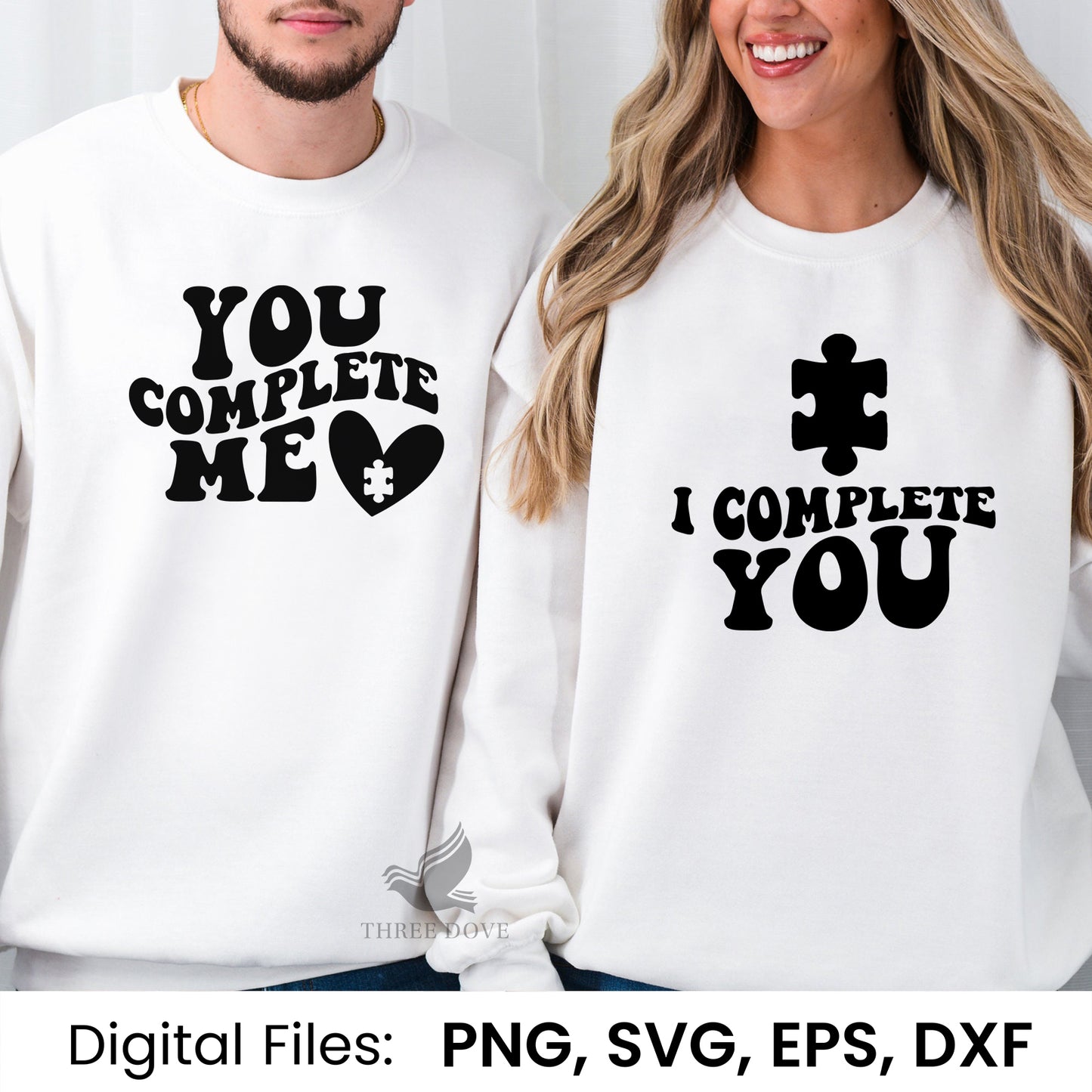 you complete me and i complete you matching svg